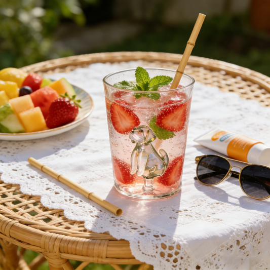 Foxhound Dogs Glass Tumbler