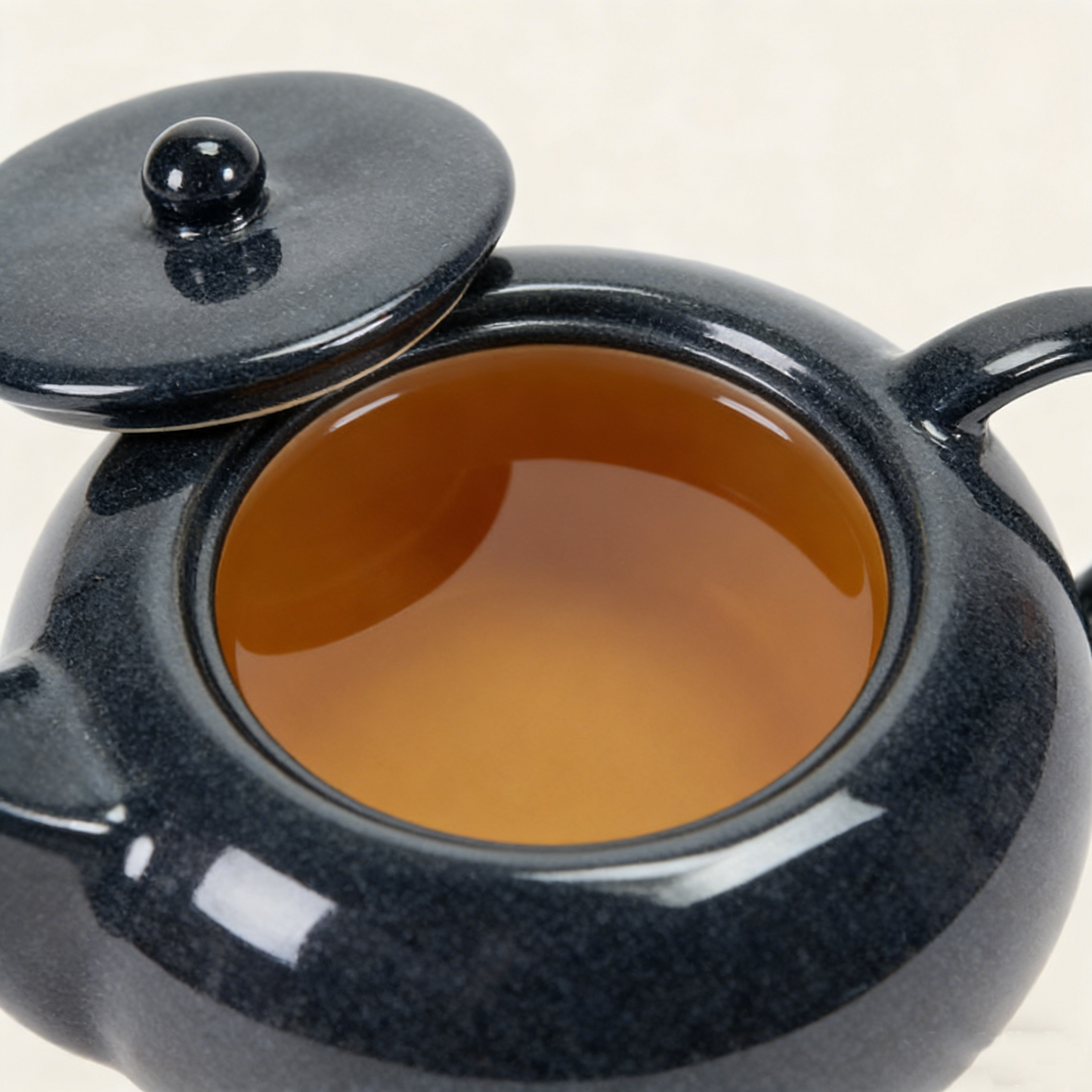 Elegant Teapot - Dark Blue