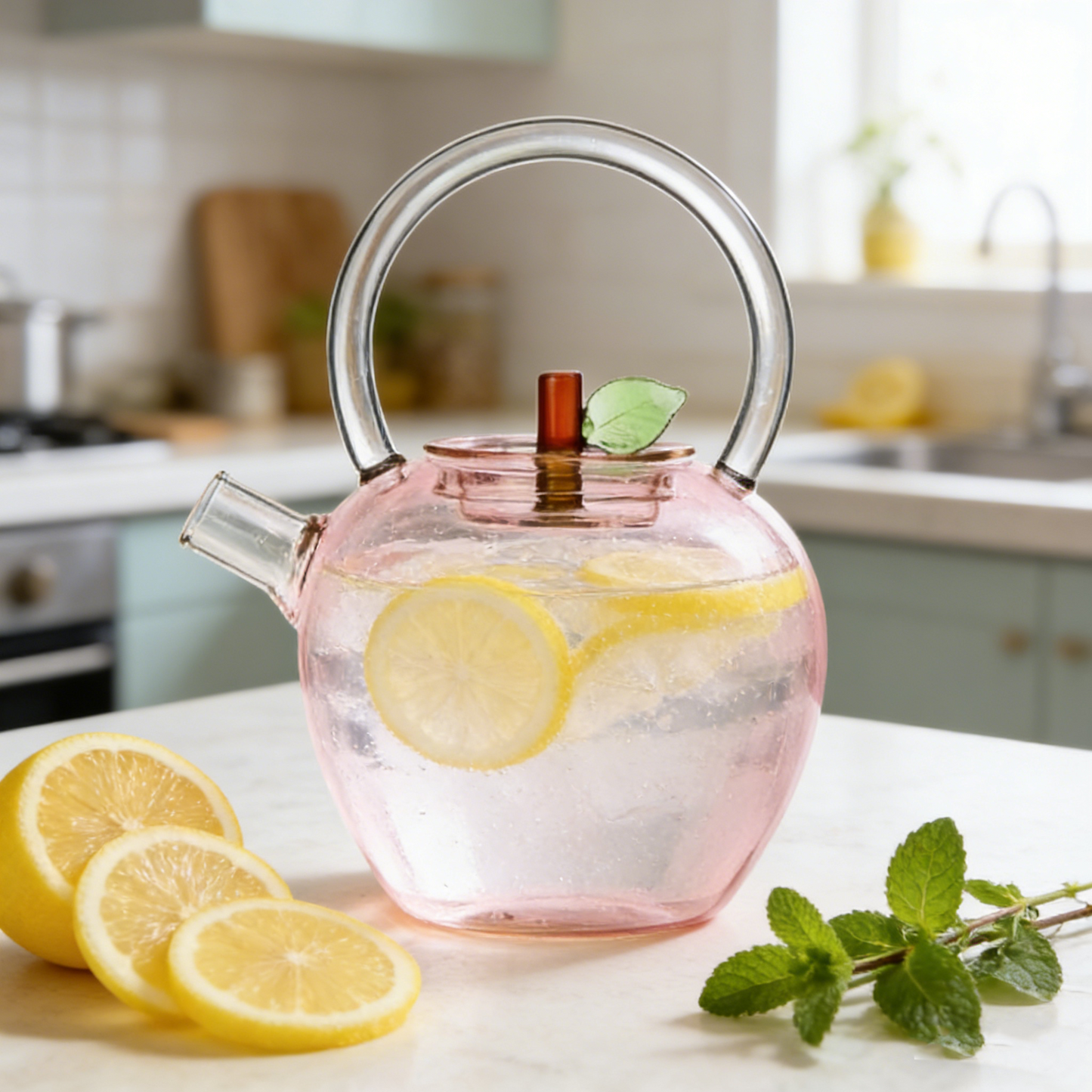 Fruits and Flowers Teapot