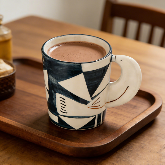 Blue Durable Coffee Cup