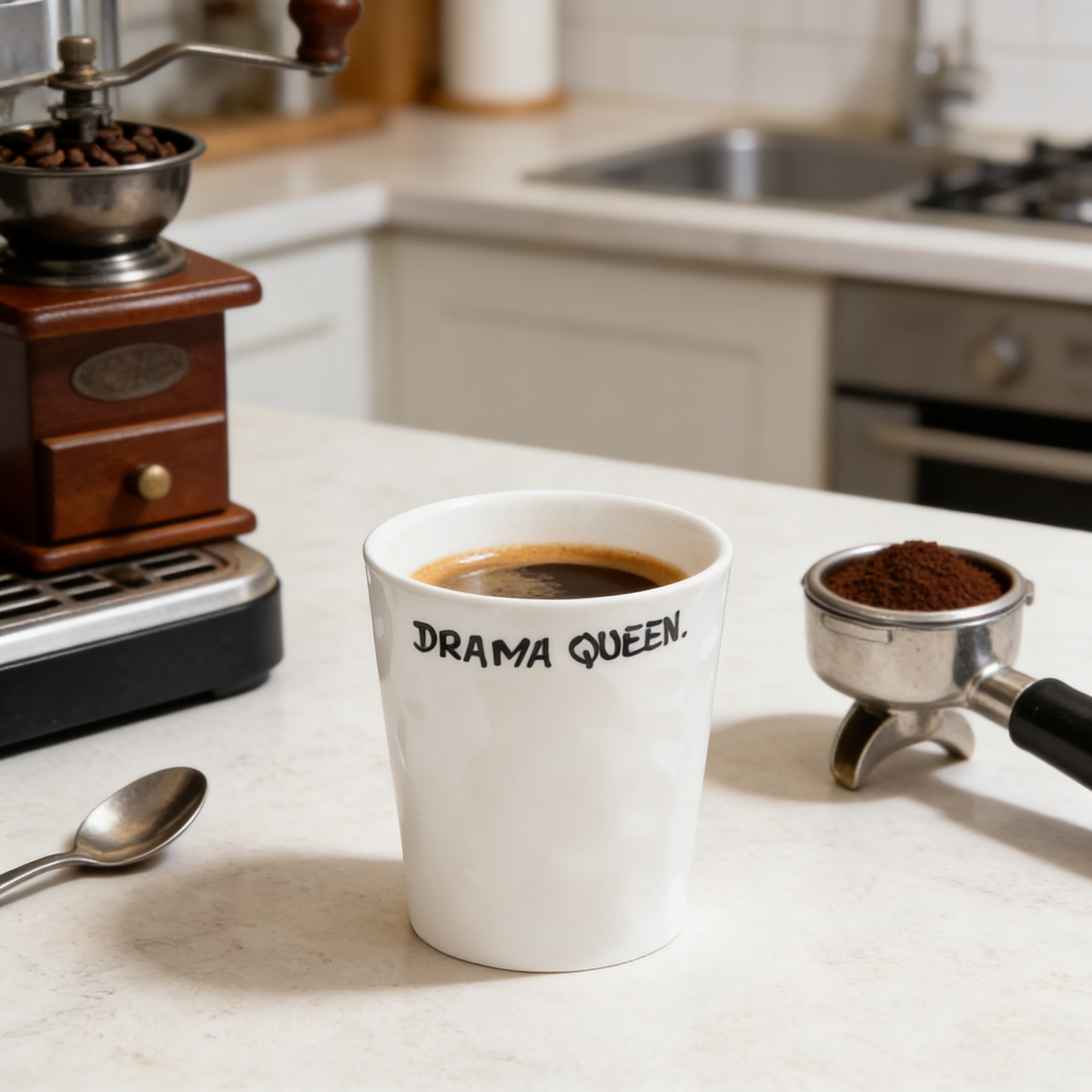 Playful Drama Queen Coffee Cup