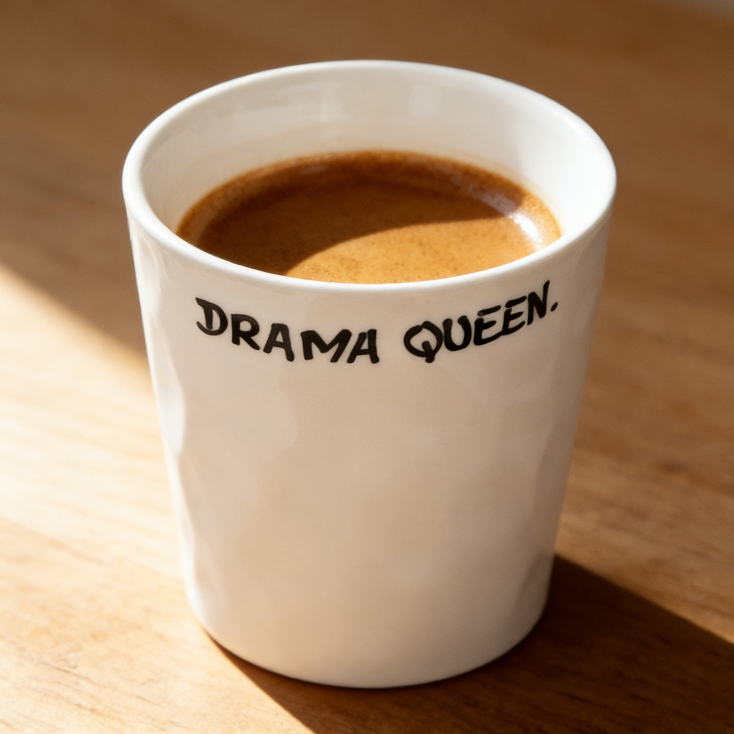 Playful Drama Queen Coffee Cup