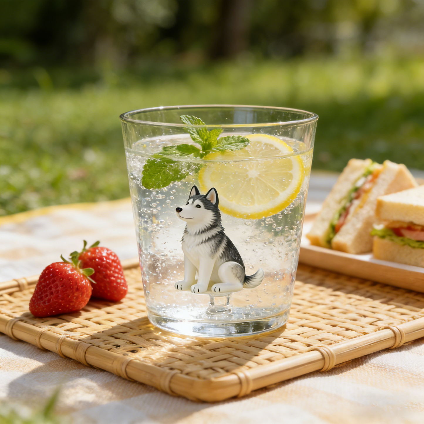 Dogs Glass Tumbler A