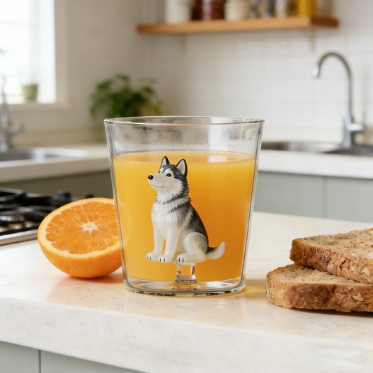 Dogs Glass Tumbler A