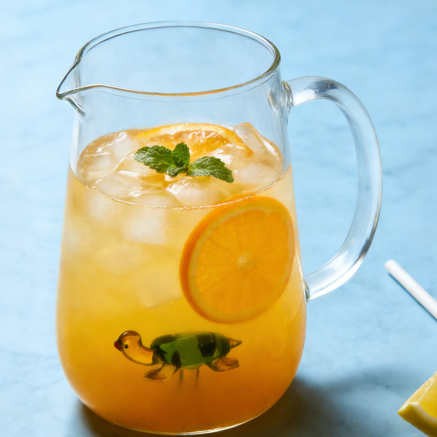 Green Turtle Pitcher