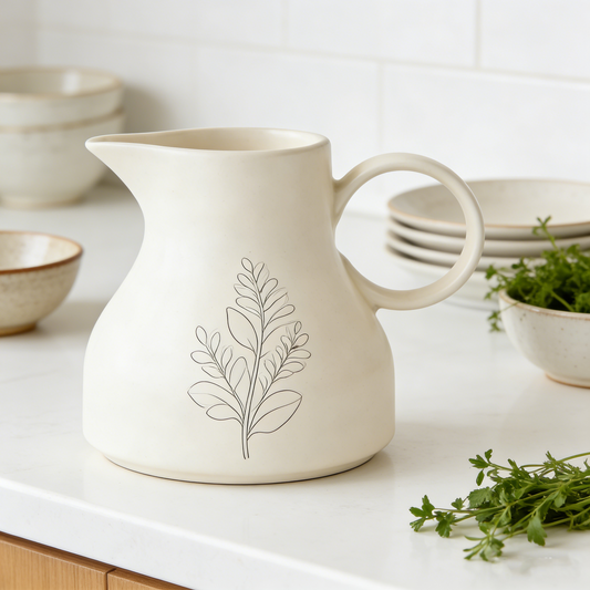 Natural Milk Jug - Shell