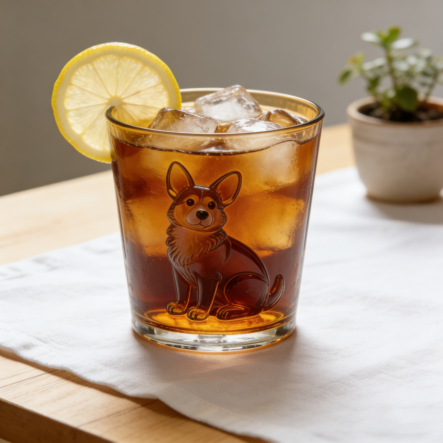 Glass Dogs Tumbler B