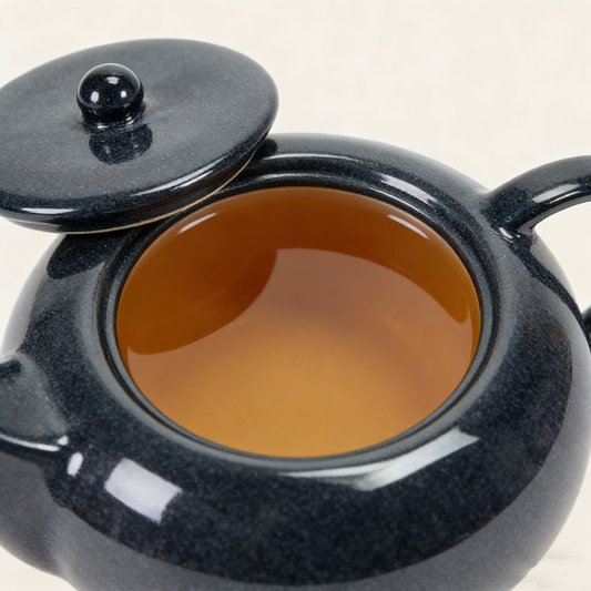 Elegant Teapot - Dark Blue