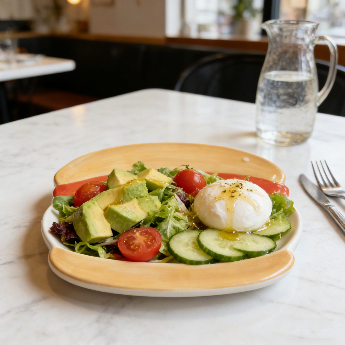 Fast Food Burger Plate