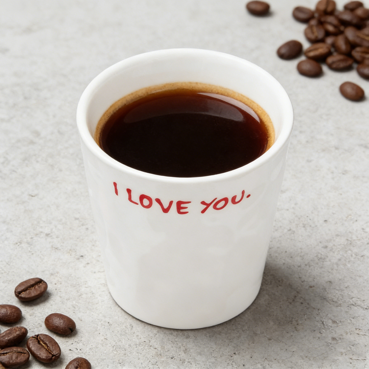 I Love You Coffee Cup