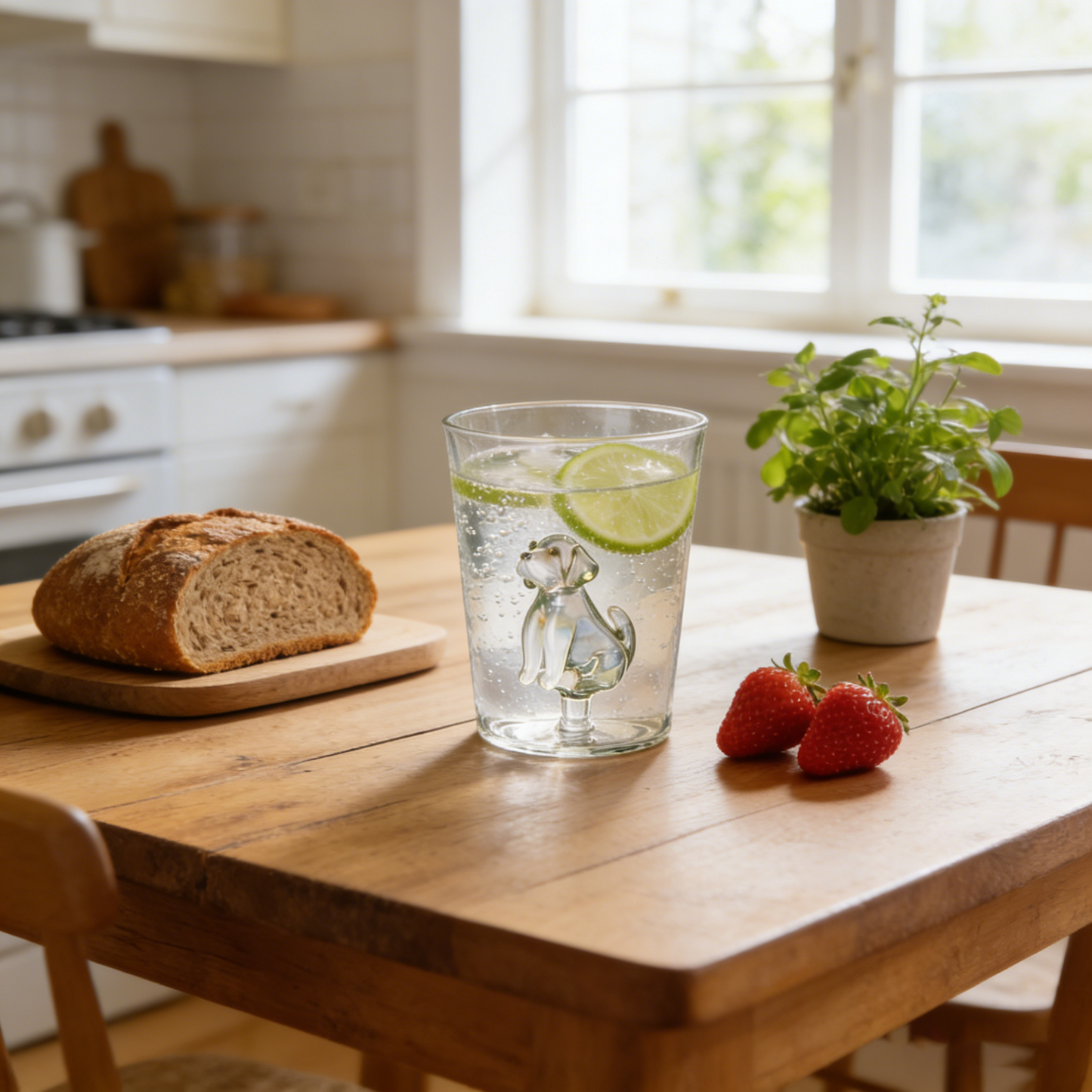 Foxhound Dogs Glass Tumbler