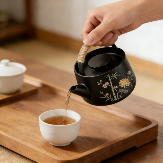 Iron Teapot S - Black